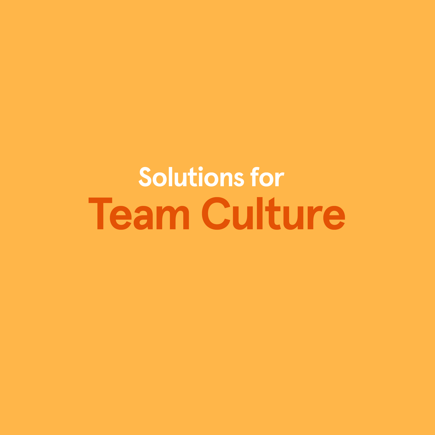 Team Culture