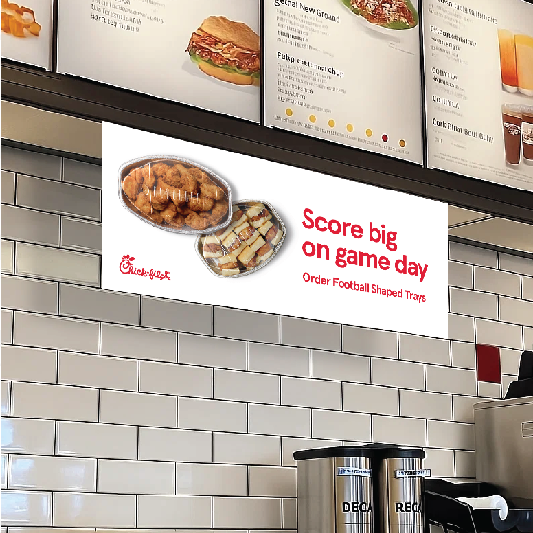 Football Trays Promotional Prints