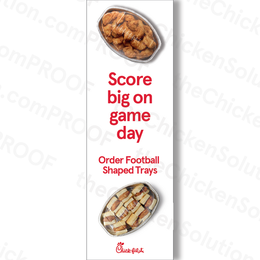 Football Trays Pole Magnet