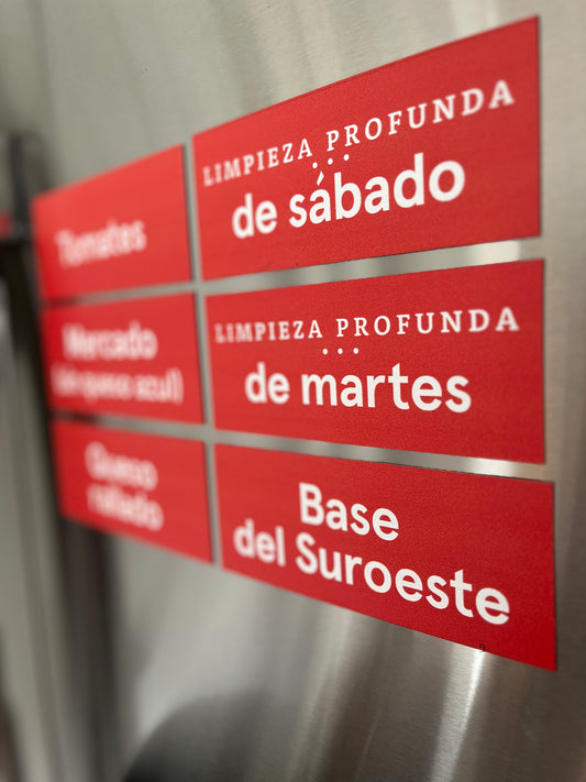 BOH Magnet Labels (Spanish)