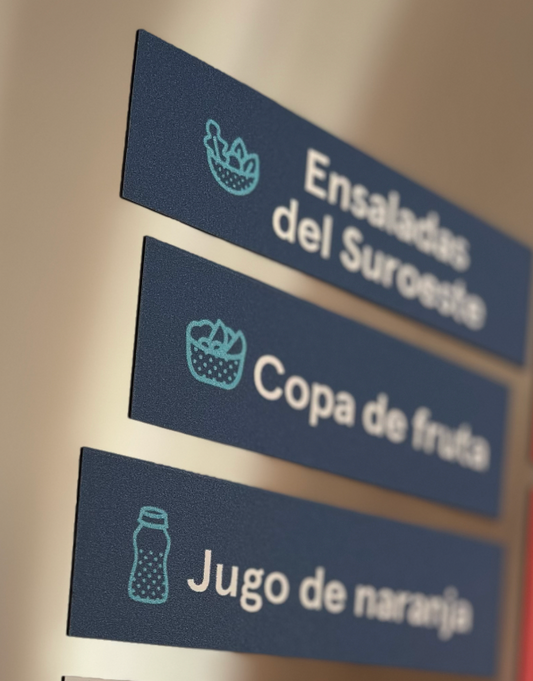 FOH Magnet Labels (Spanish)