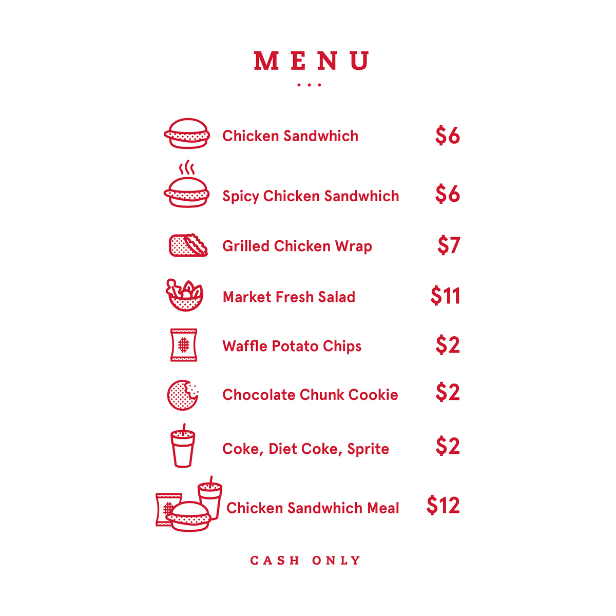 Chick O Fish Menu.pdf Printable Chick Fil A Menu Chick Fil A’s New Spring Menu!